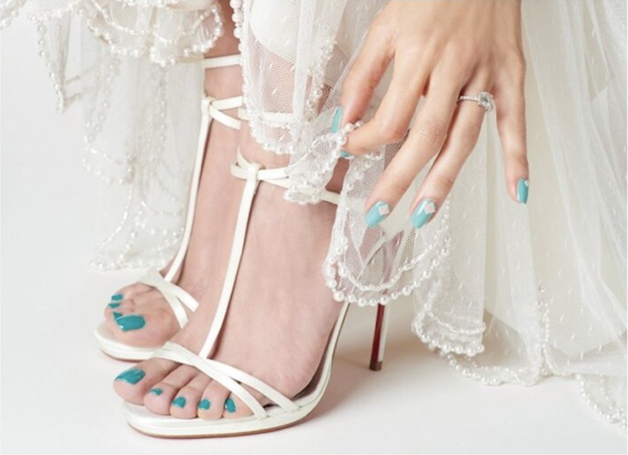 PLANNING IDEAS  CHRISTIAN LOUBOUTIN INTRODUCES BRIDAL MANICURES